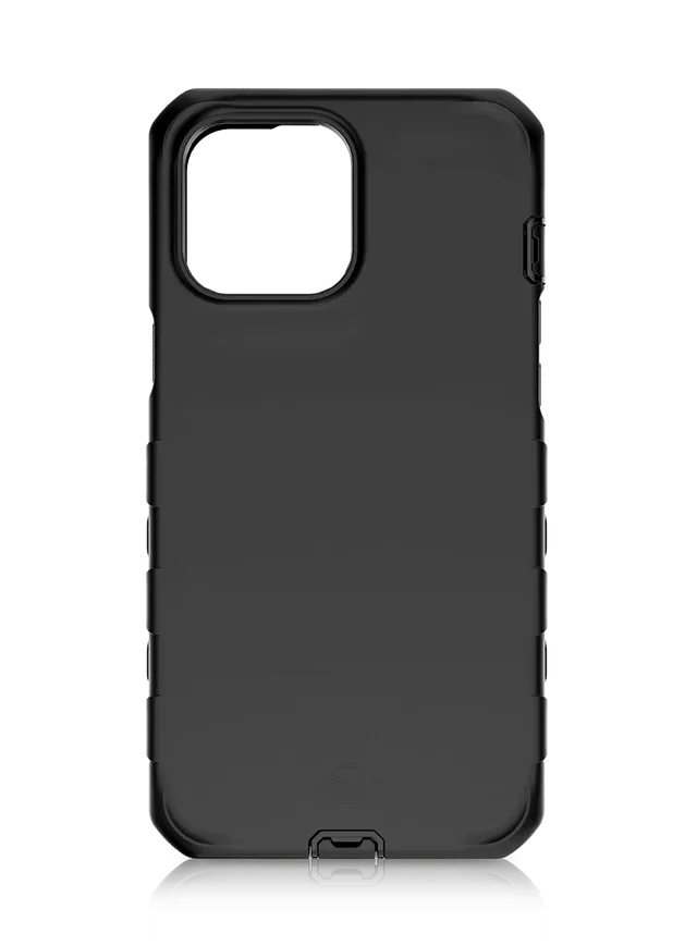 Itskins Supreme Solid iPhone 13 Pro Cover - Charcoal Black - Tashqila Itskins Supreme Solid iPhone 13 Pro Cover - Charcoal Black - Tashqila